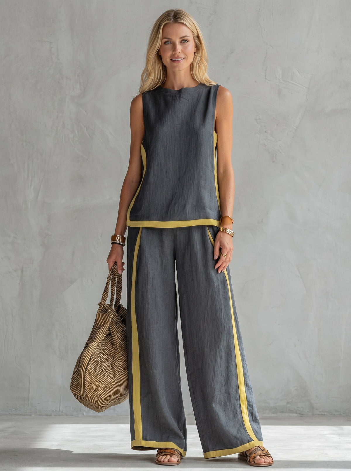 Oihane | Conjunto Elegante de Dos Piezas