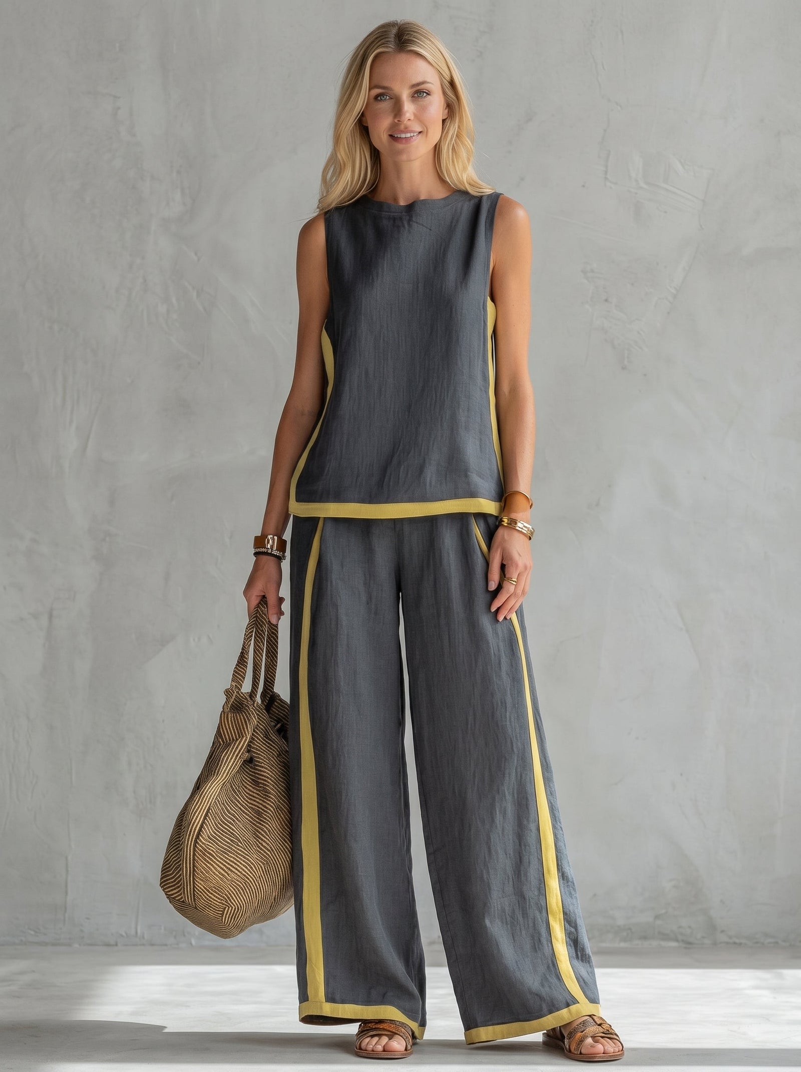 Oihane | Conjunto Elegante de Dos Piezas