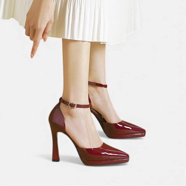 Kira™ | Tacones de cuero