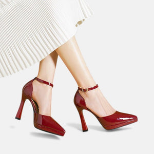 Kira™ | Tacones de cuero