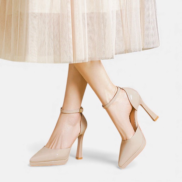 Kira™ | Tacones de cuero