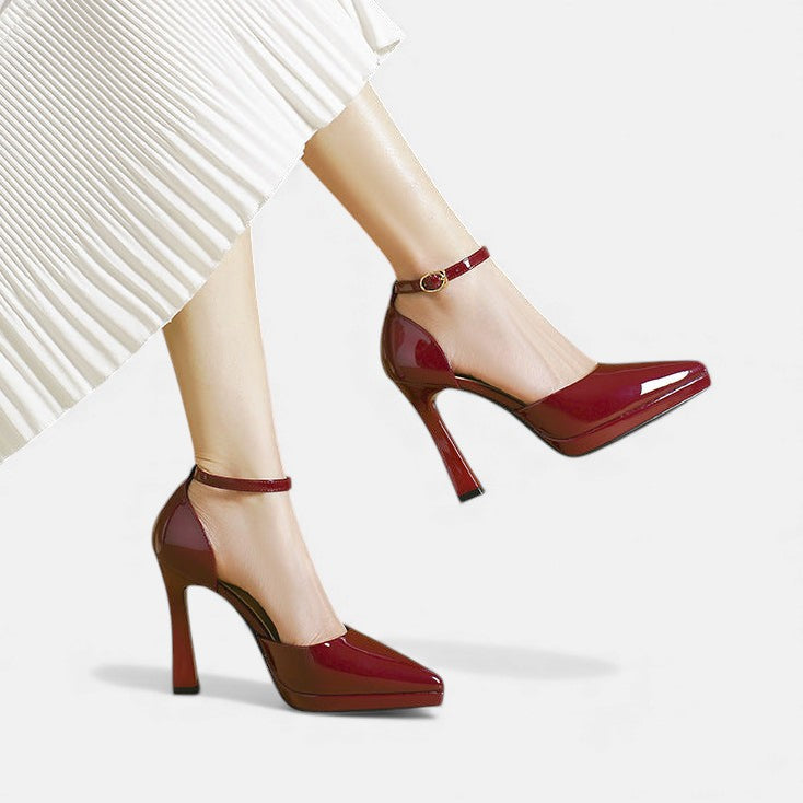 Kira™ | Tacones de cuero