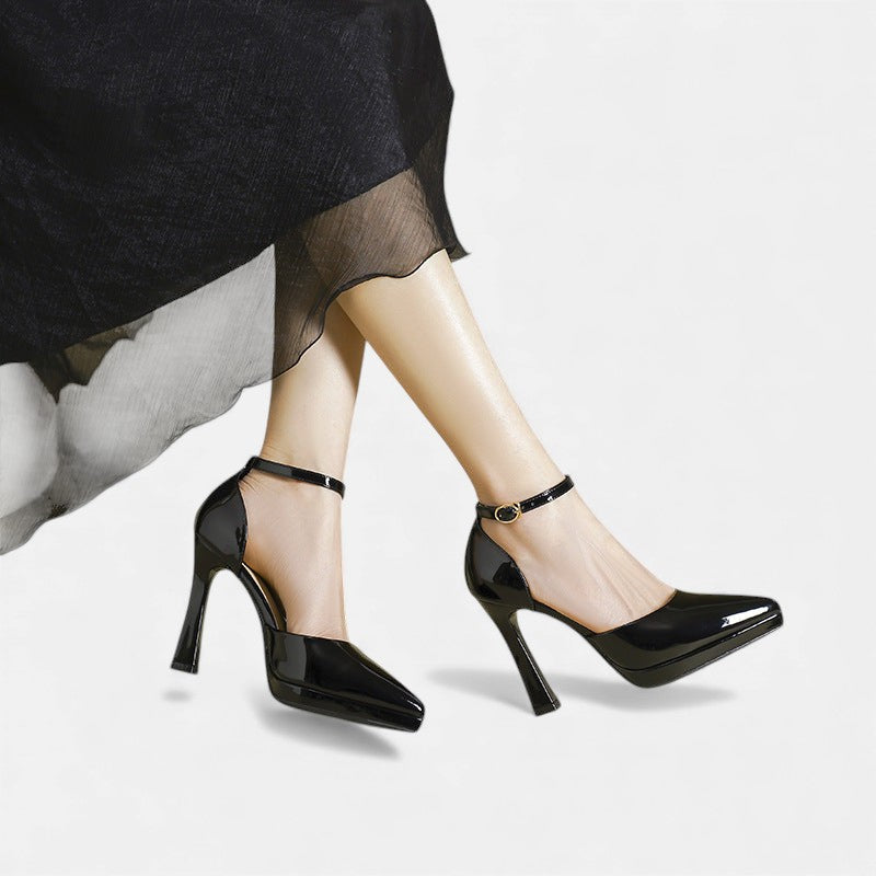 Kira™ | Tacones de cuero