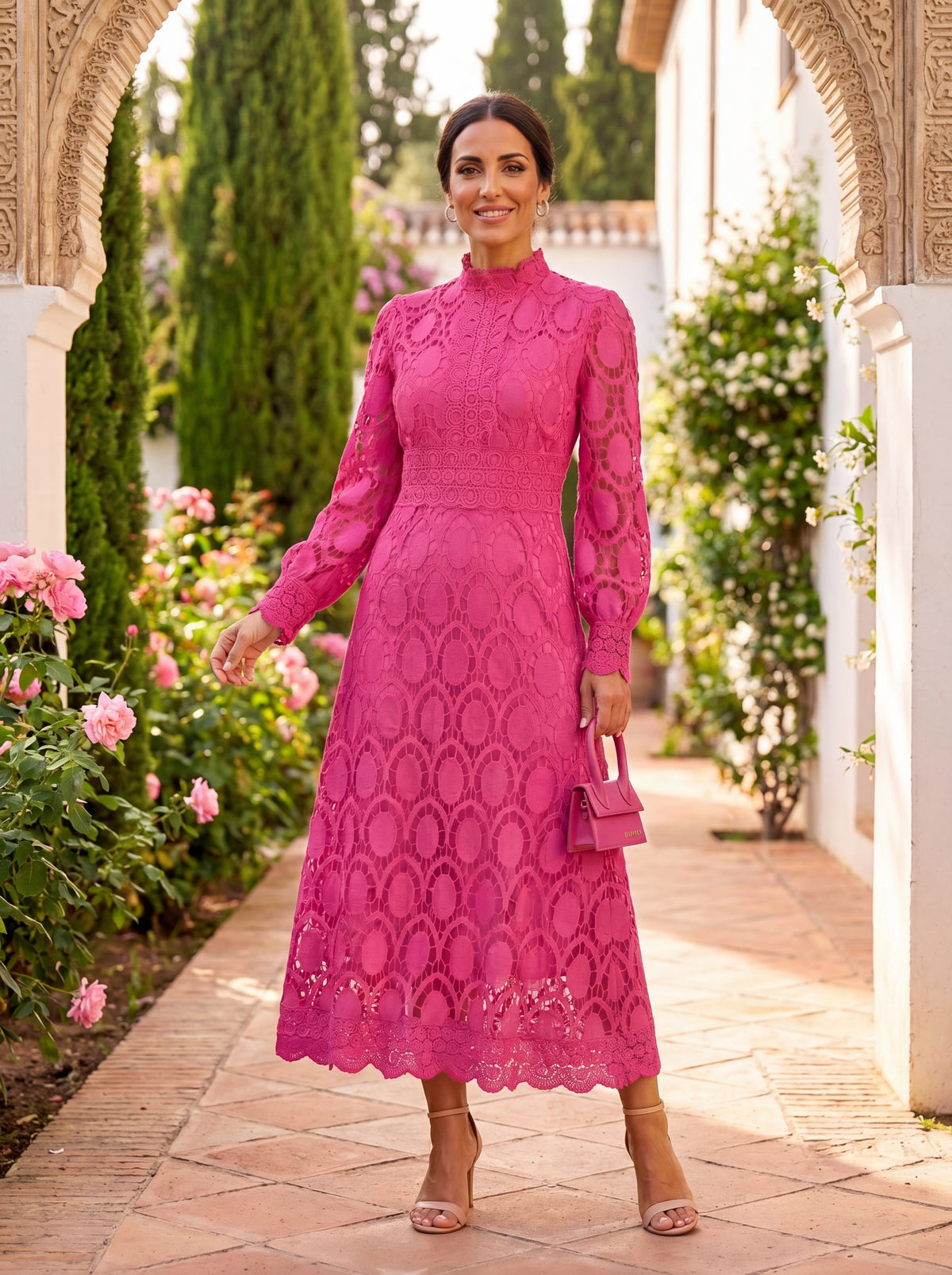 Rocío | Vestido de encaje primaveral