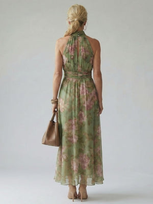 Mirelle | Vestido Midi con Escote Halter