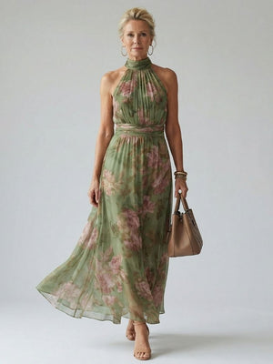 Mirelle | Vestido Midi con Escote Halter