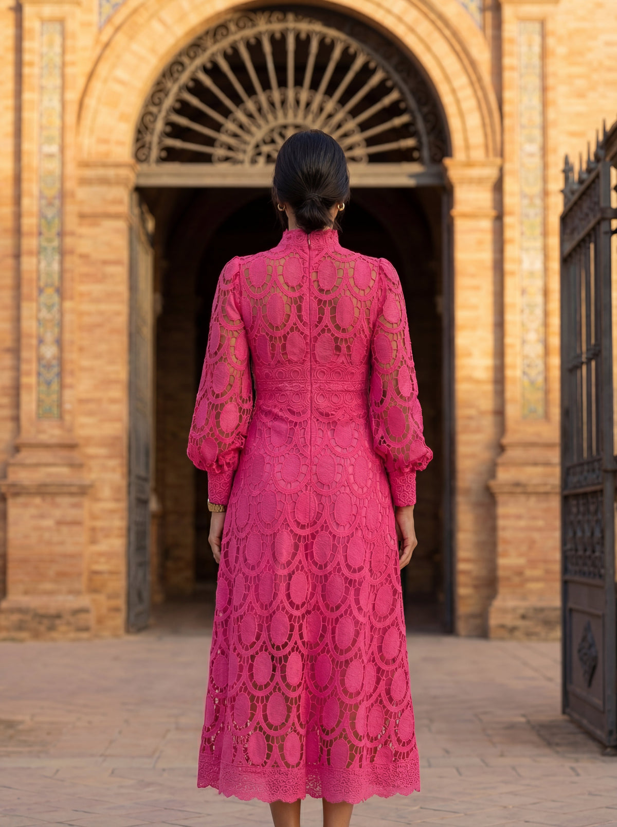 Rocío | Vestido de encaje primaveral