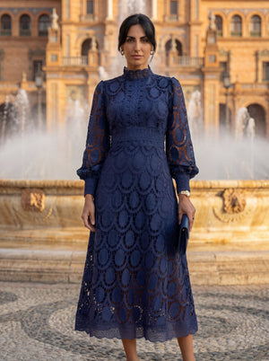 Rocío | Vestido de encaje primaveral