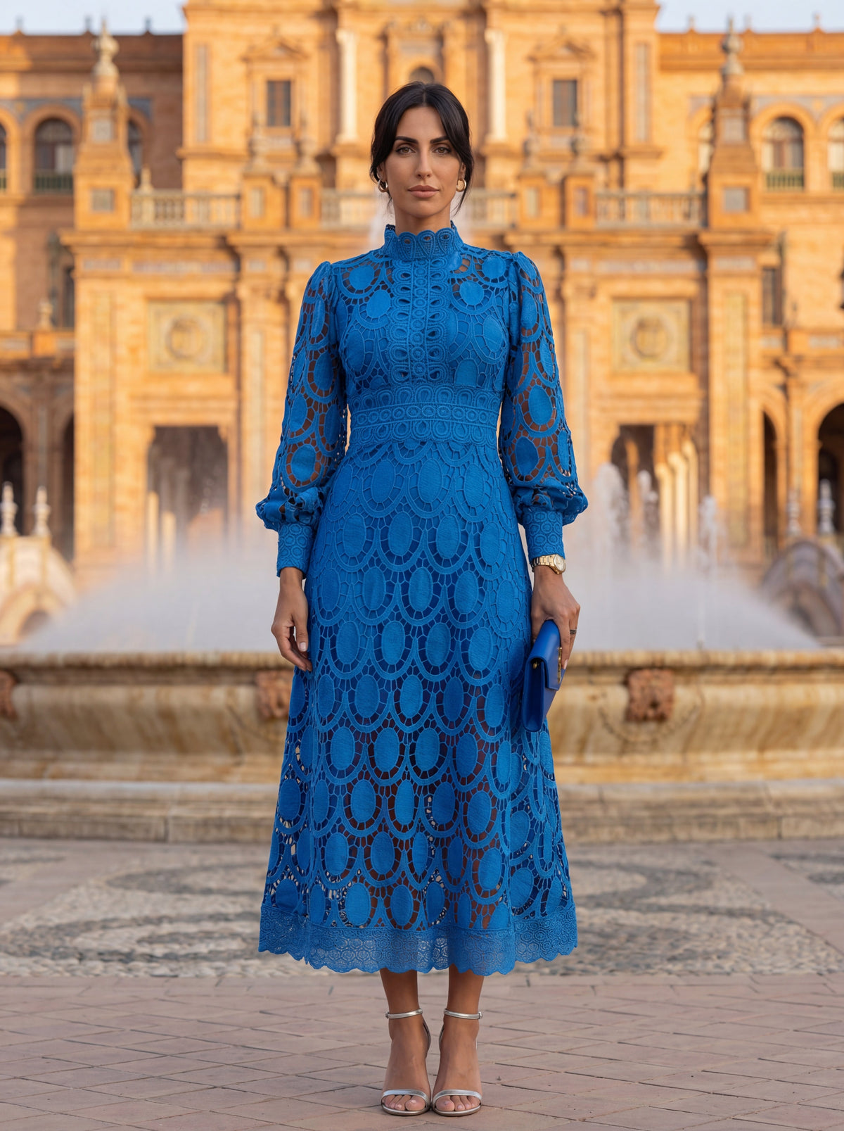 Rocío | Vestido de encaje primaveral