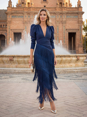 Salome | Vestido Flecos