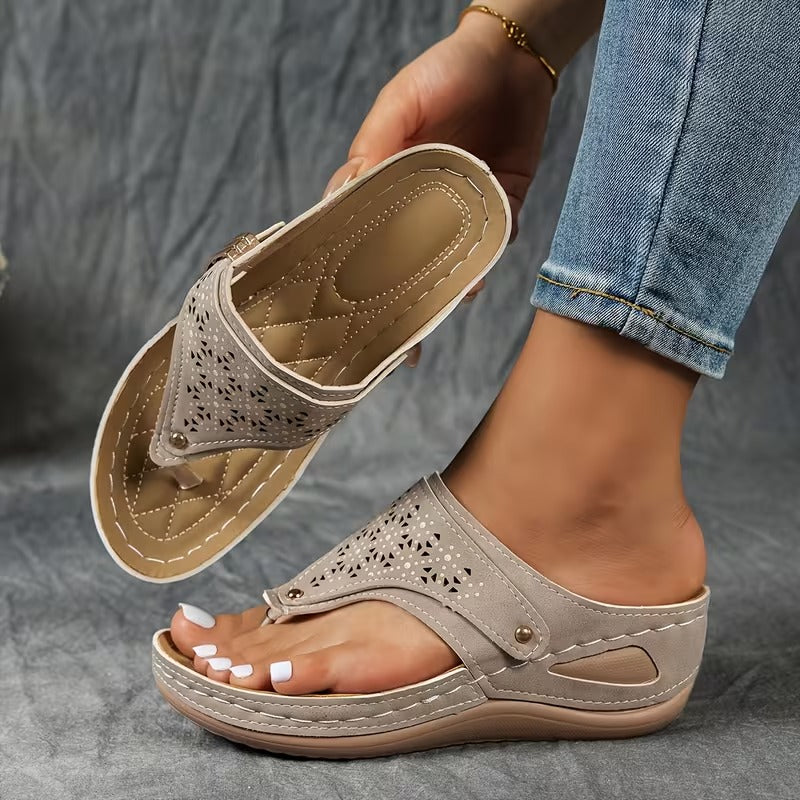 Esperanza | Sandalias de cuña Comodidad y Soporte