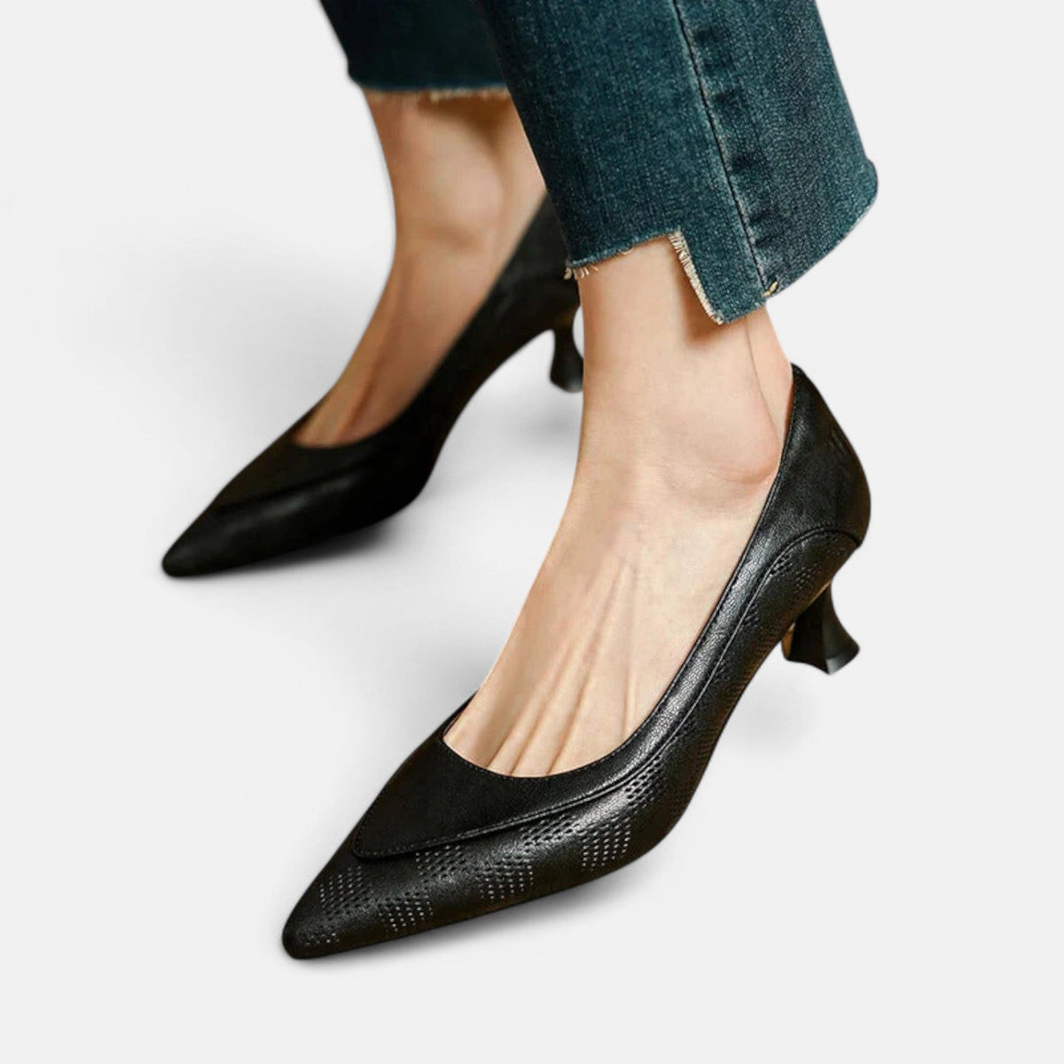 Vanessa™ | Tacones de cuero