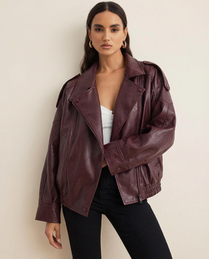 Aroa | Chaqueta de cuero Uptown