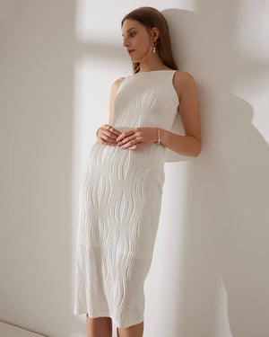 Maya | Vestido textura ondulada