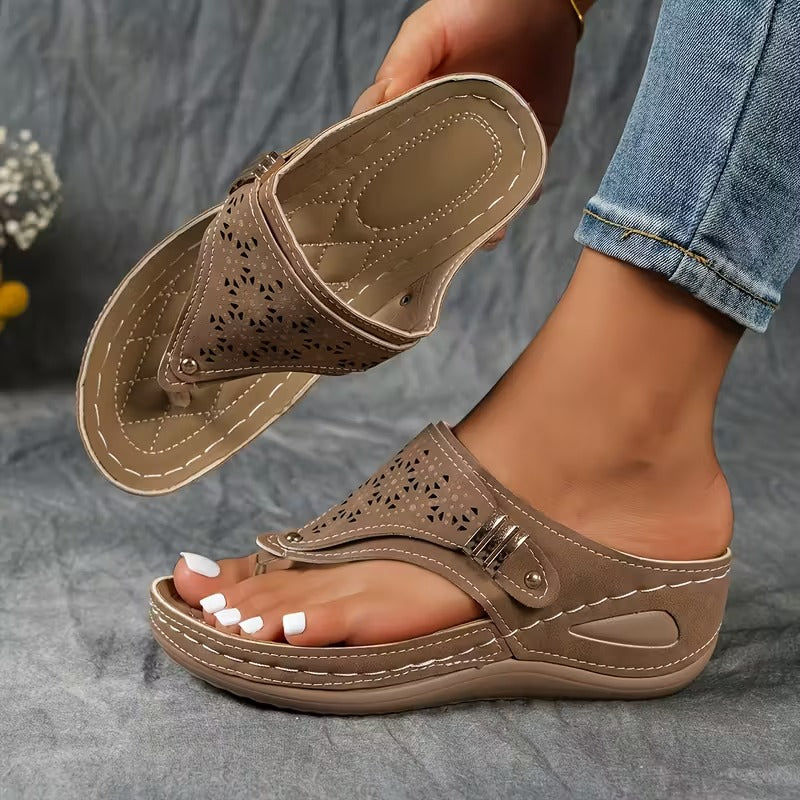 Esperanza | Sandalias de cuña Comodidad y Soporte
