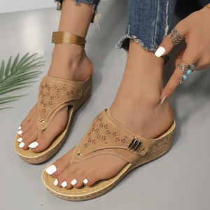 Esperanza | Sandalias de cuña Comodidad y Soporte