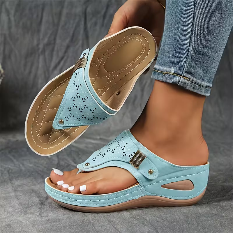 Esperanza | Sandalias de cuña Comodidad y Soporte