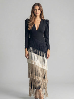 Salome | Vestido Flecos