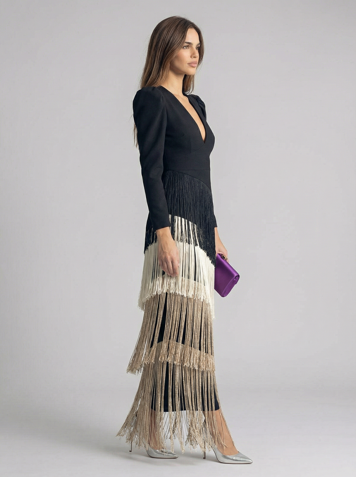 Salome | Vestido Flecos