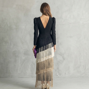 Salome | Vestido Flecos