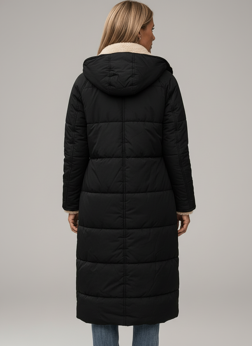 Malena | Chaqueta Larga Reversible