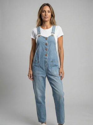 Rocio™ - Mono vaquero casual con hebilla ajustable.