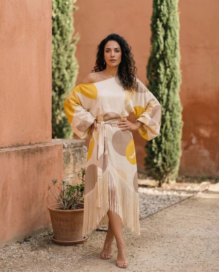 Graciela | Conjunto de dos piezas con flecos