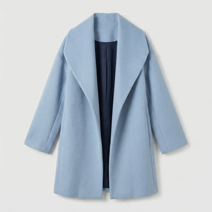 Chaqueta de Lana Emma de Lujo a Prueba de Viento