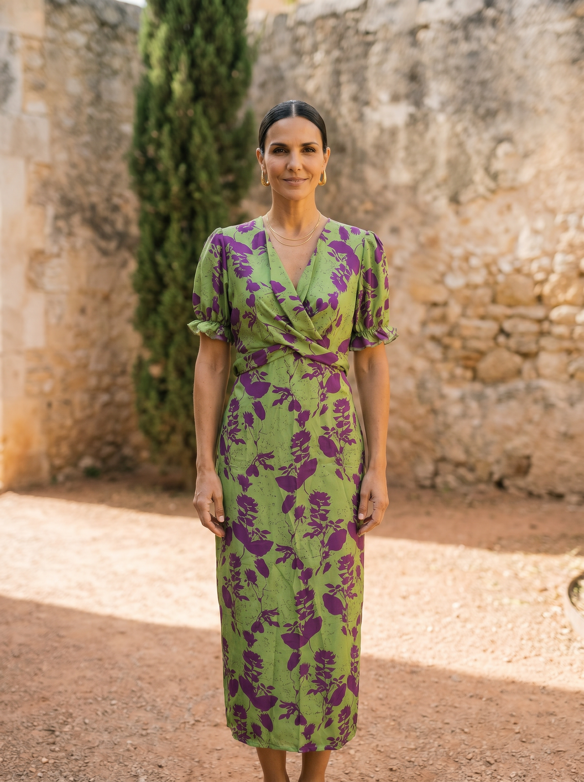 Tamara | Vestido primaveral estampado