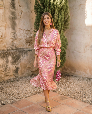 Lorena | Vestido de dos piezas elegante de evento