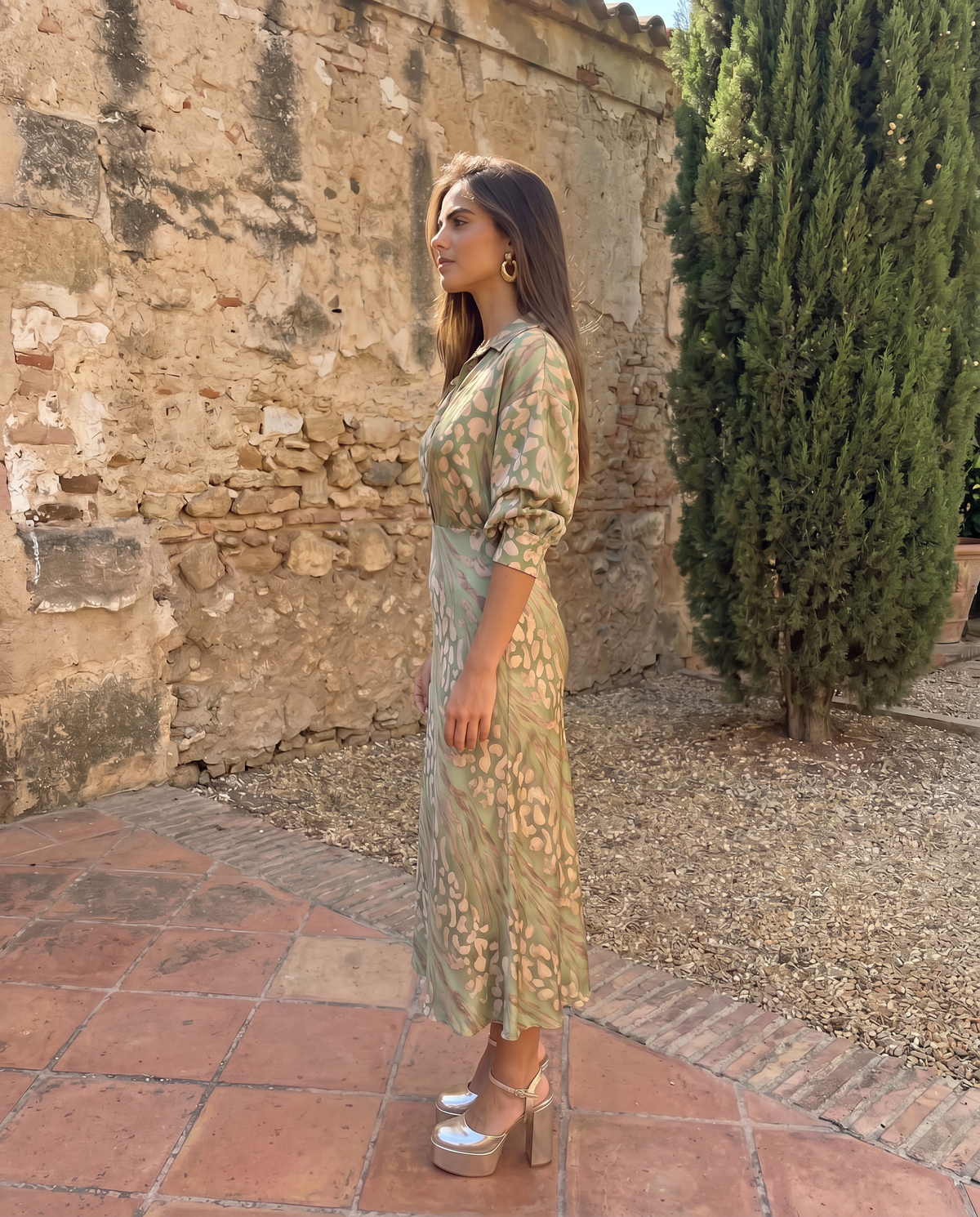 Lorena | Vestido de dos piezas elegante de evento