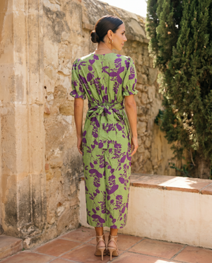 Tamara | Vestido primaveral estampado