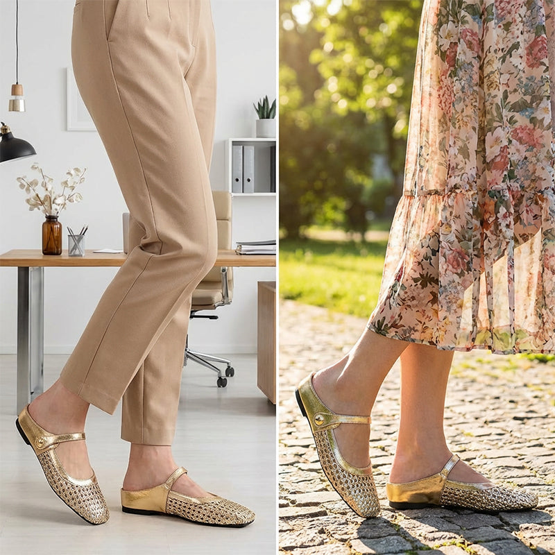 Ariadna | Mules Mary-Jane Sin Talón
