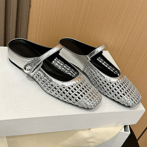 Ariadna | Mules Mary-Jane Sin Talón