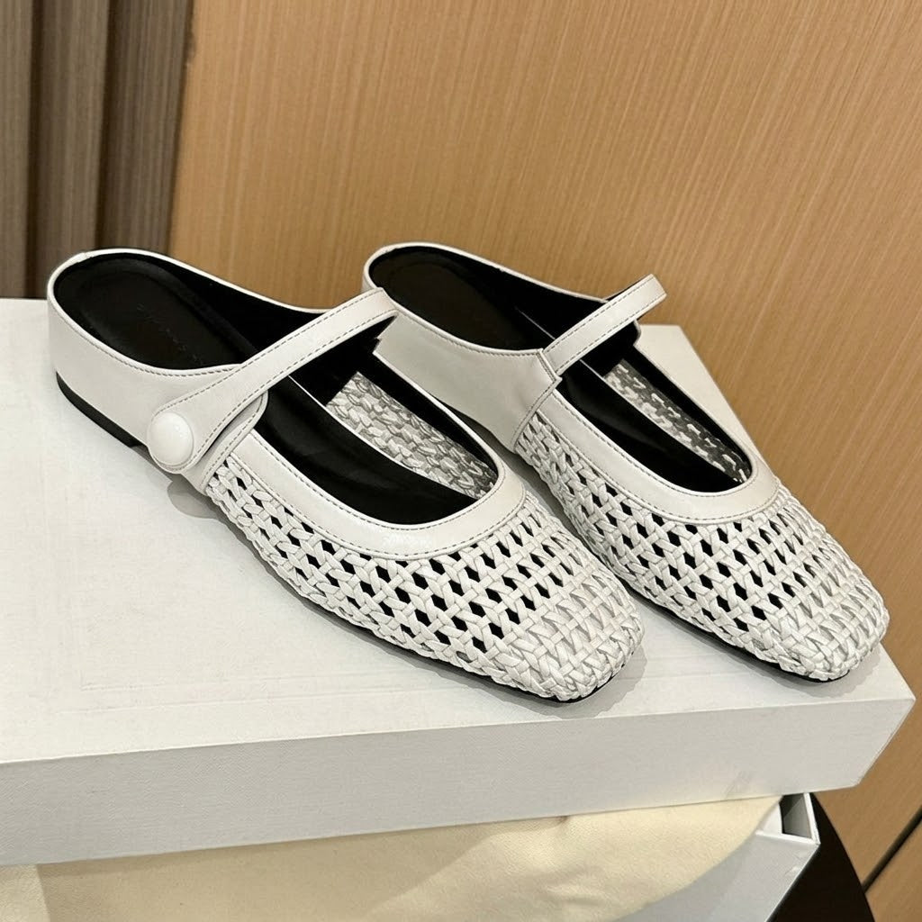 Ariadna | Mules Mary-Jane Sin Talón
