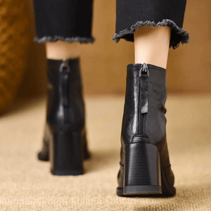 Fernanda | Botines de Lujo con Tacón Medio