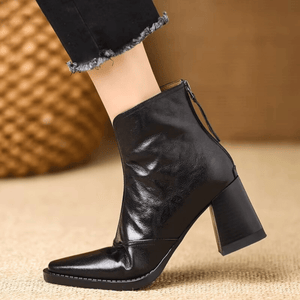 Fernanda | Botines de Lujo con Tacón Medio